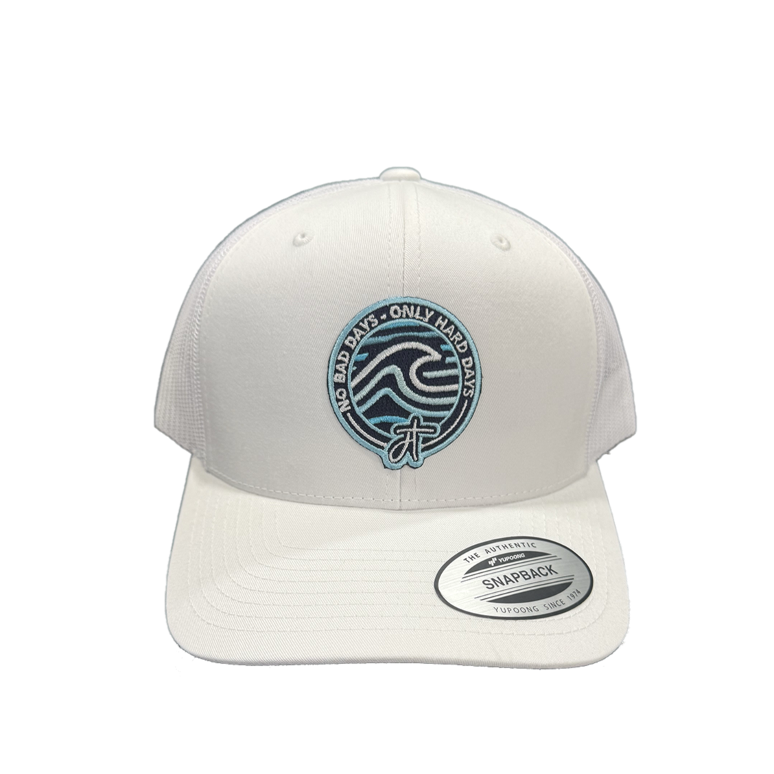 Wave Patch Cap (White)