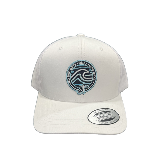 Wave Patch Cap (White)