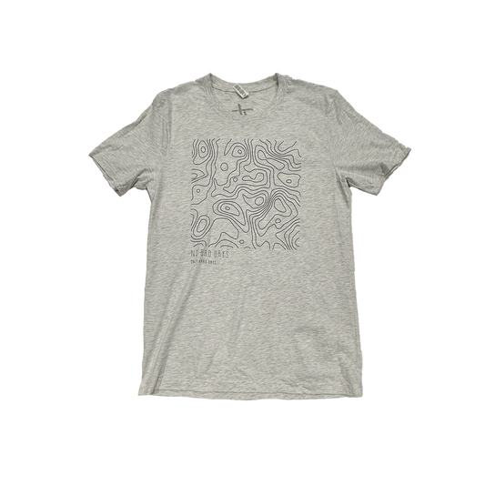 Topographical Grey Tee
